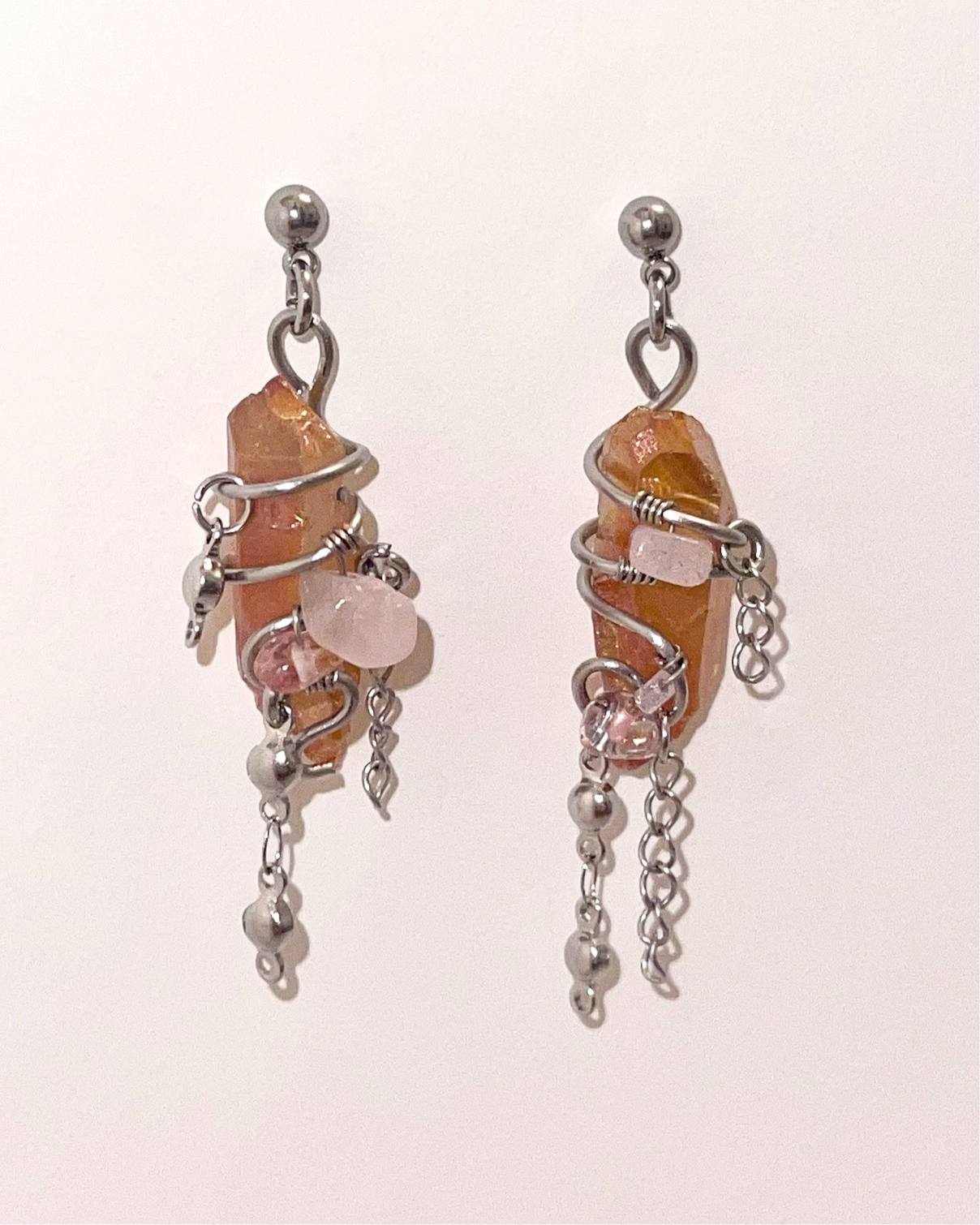 SUNSET ROSE Earrings