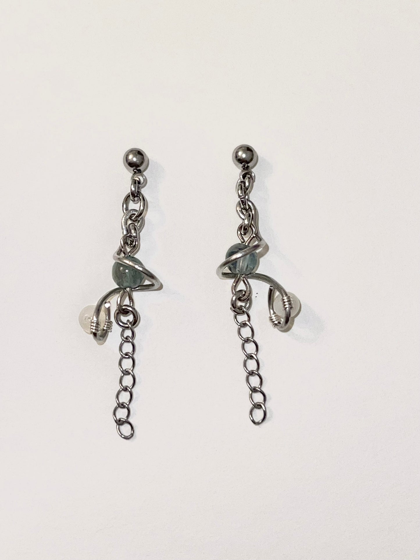 AQUA PEARL Custom Earrings