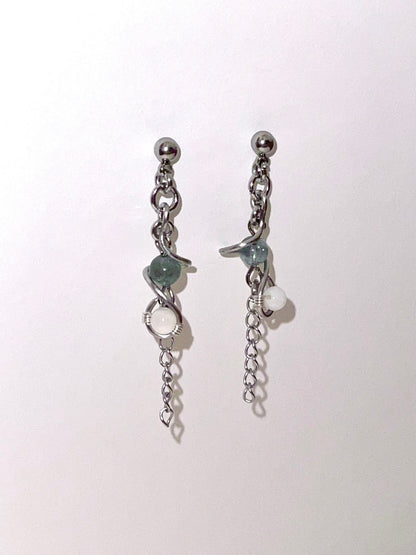 AQUA PEARL Custom Earrings