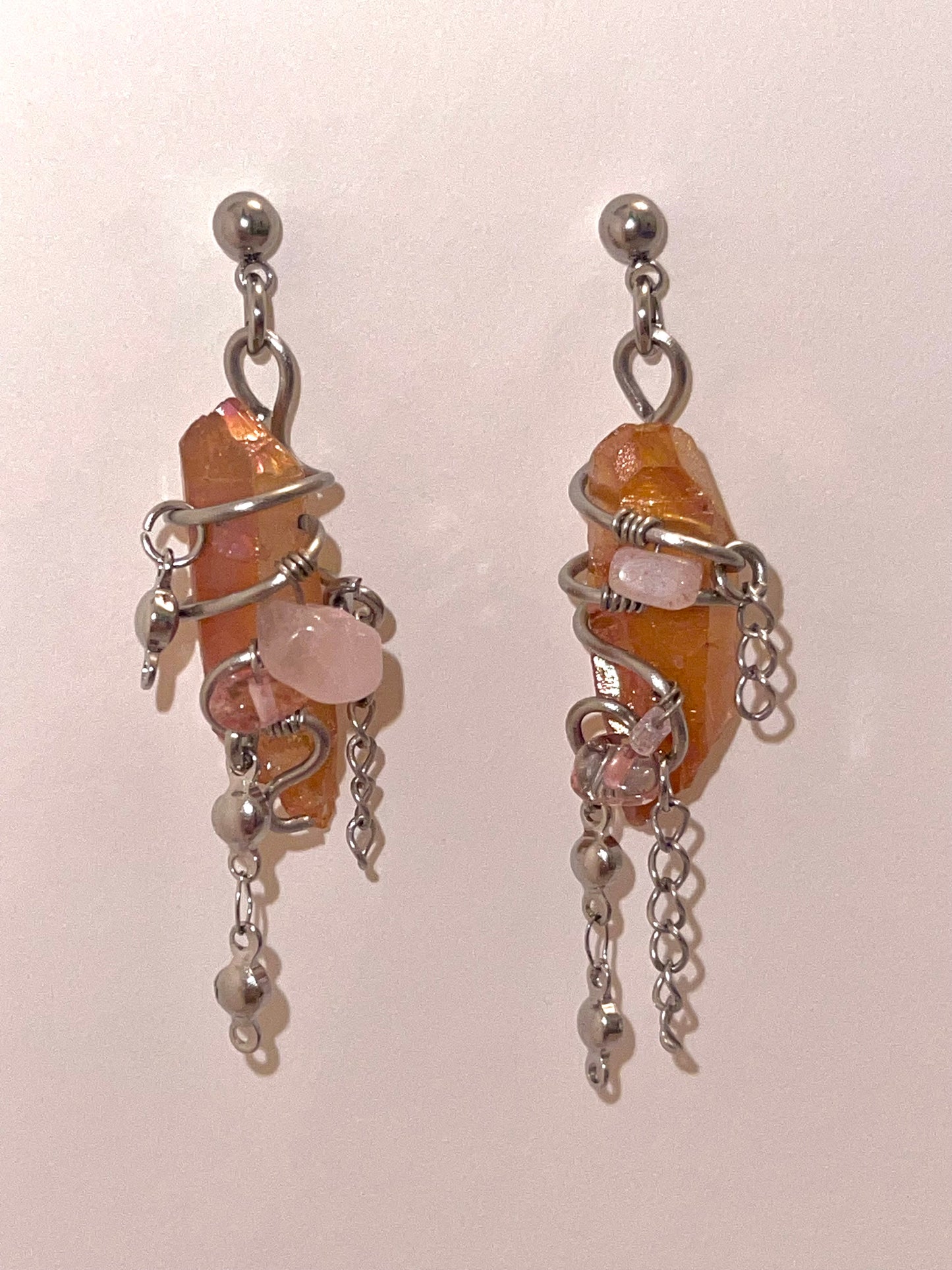 SUNSET ROSE Earrings